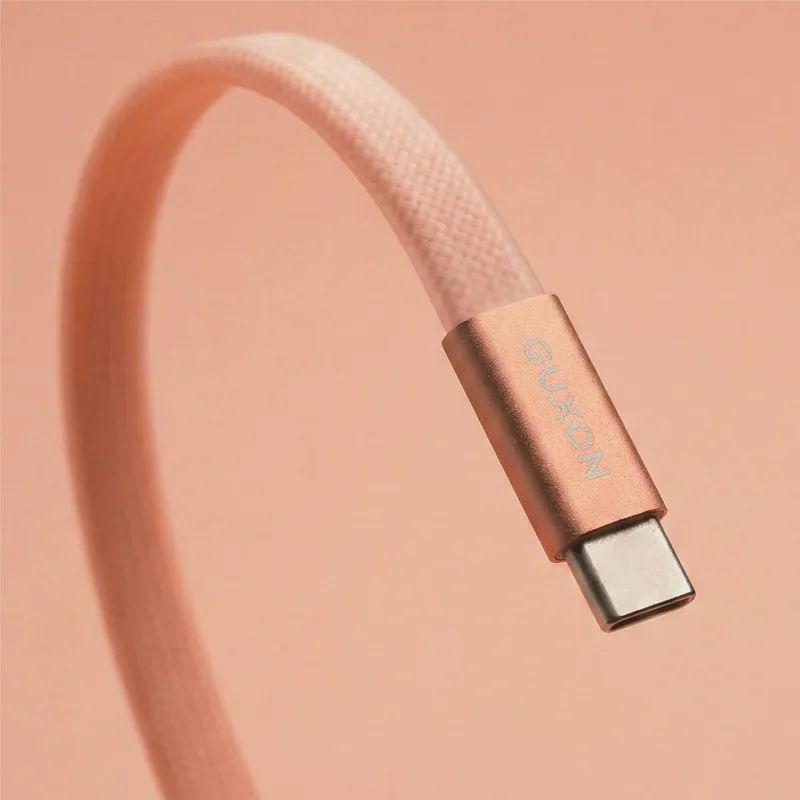 GUXON JELLY.Q 60W果凍快充扁扁線|TypeC傳輸線 PD快充 3mm超薄款