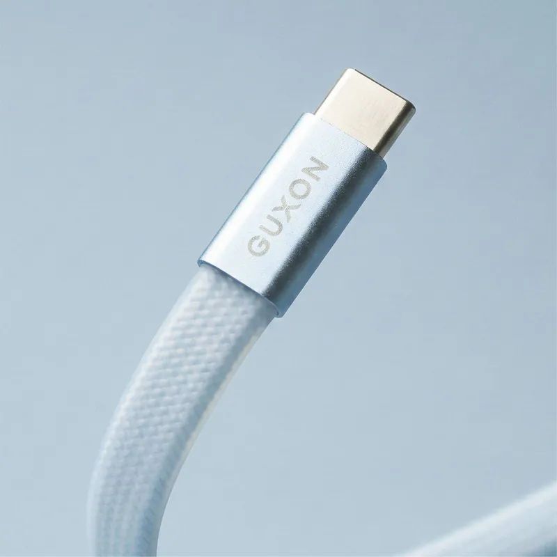GUXON JELLY.Q 60W果凍快充扁扁線|TypeC傳輸線 PD快充 3mm超薄款:圖片 3