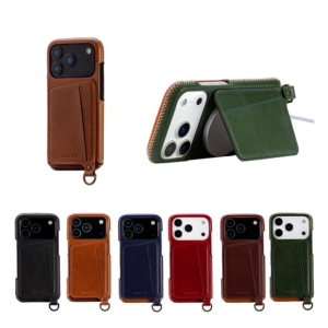 iPhone18 / NO.751MG - 經典系列磁吸站立卡袋皮革手機套-六色任選